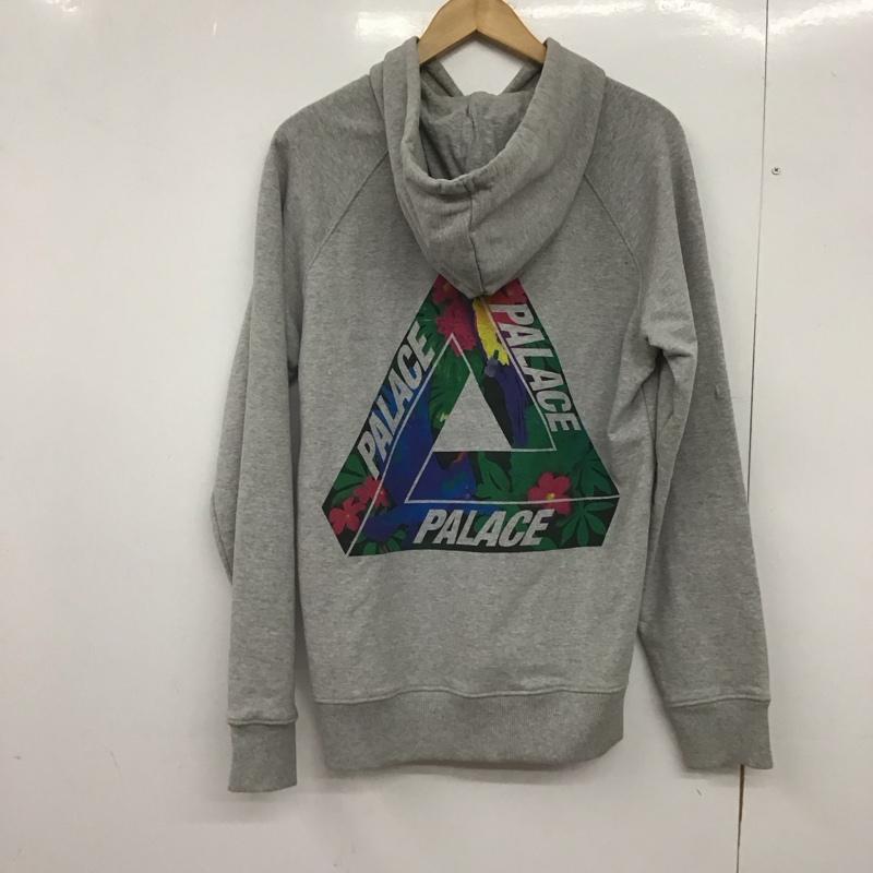 パレス PALACE パーカー 長袖 長袖 M プリント 灰 / グレー /  メンズ USED 古着 中古 10148203