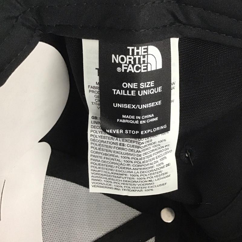ザノースフェイス THE NORTH FACE 帽子 キャップ NF0A4VSV RECYCLED 66 CLASSIC HAT タグ付き ロゴ、文字 黒 / ブラック /  メンズ USED 古着 中古 10132517