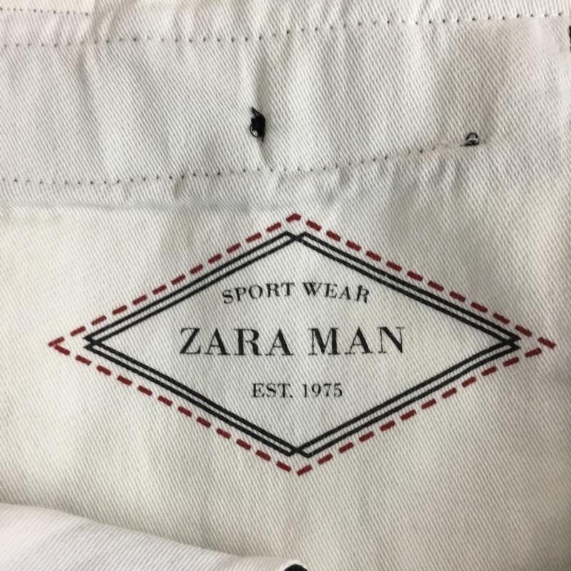 ザラ ZARA パンツ チノパン 0706 504 800 無地 黒 / ブラック /  メンズ USED 古着 中古 10119787