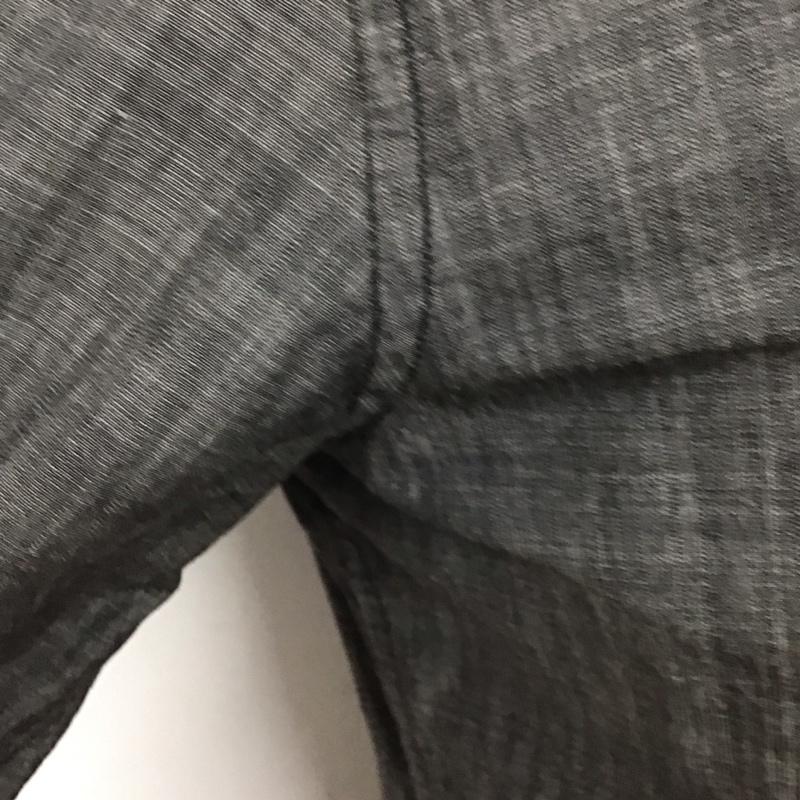 バデル VADEL シャツ、ブラウス 長袖 長袖シャツ 無地シャツ カラーシャツ 46 無地 灰 / グレー /  メンズ USED 古着 中古 10125309