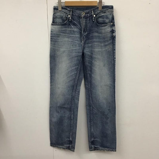 アッパーハイツ upperhights パンツ デニム、ジーンズ 187108 ストレート 23 無地 青 / ブルー /  レディース USED 古着 中古 10121600