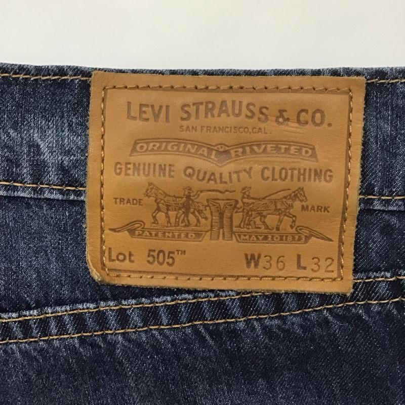 リーバイストラウスアンドコー Levi Strauss & co. パンツ デニム、ジーンズ デニムパンツ ワーカージーンズ カジュアルパンツ ストレートパンツ 36 無地 インディゴ / インディゴ /  メンズ USED 古着 中古 10107751