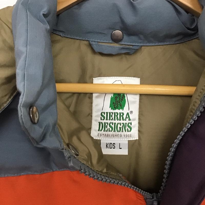 シェラデザイン SIERRA DESIGNS ジャケット、上着 ダウンジャケット L 無地 マルチカラー / マルチカラー /  ボーイズ USED 古着 中古 10132406