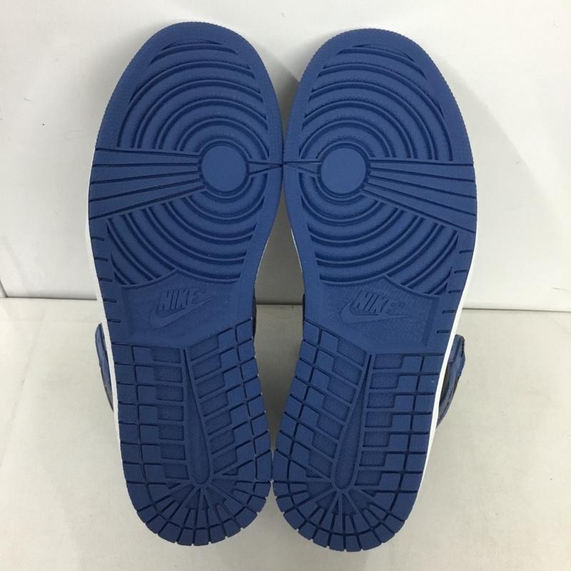 ナイキ NIKE スニーカー スニーカー 555088-404 AIR JORDAN 1 RETRO HIGH OG 29cm 箱有 29.0cm ロゴ、文字 黒 / ブラック / X 青 / ブルー /  メンズ USED 古着 中古 10141921