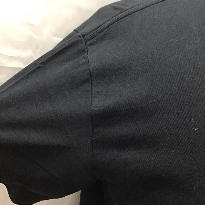 ヒューマンメード HUMAN MADE Tシャツ 半袖 半袖カットソー プリントTシャツ クルーネックカットソー M 無地 紺 / ネイビー /  メンズ USED 古着 中古 10113182