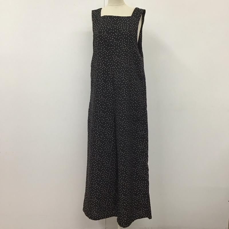 アメリカンホリック AMERICAN HOLIC サロペット・オーバーオール サロペット、オーバーオール M ドット 黒 / ブラック /  レディース USED 古着 中古 10119934