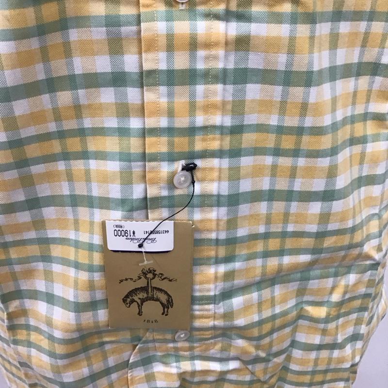 ブルックスブラザーズ BROOKS BROTHERS シャツ、ブラウス 半袖 半袖シャツ チェックシャツ ボタンダウンシャツ チェック マルチカラー / マルチカラー /  メンズ USED 古着 中古 10111276