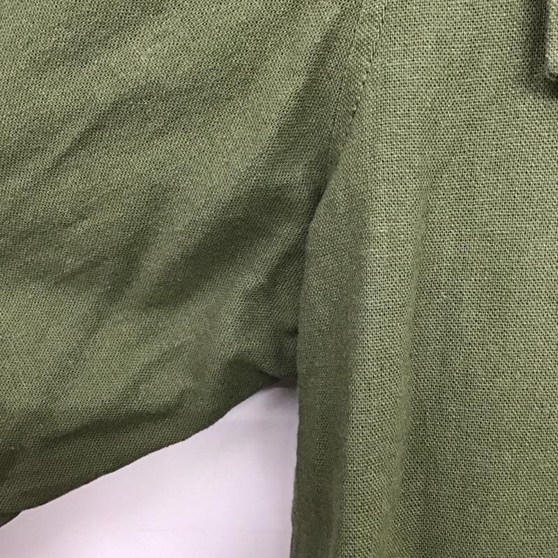 ザラ ZARA ジャケット、上着 ジャケット、ブレザー M 無地 カーキ / カーキ /  レディース USED 古着 中古 10147849