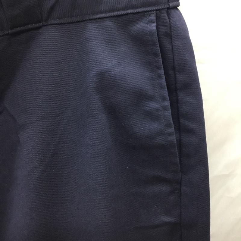 ディッキーズ Dickies パンツ ワークパンツ、ペインターパンツ ワークパンツ ワイドパンツ カジュアルパンツ 36 無地 紺 / ネイビー /  メンズ USED 古着 中古 10122236