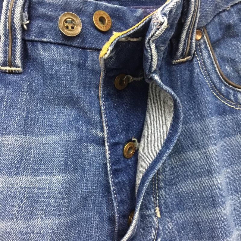 ディーゼル DIESEL パンツ デニム、ジーンズ デニムパンツ スリムパンツ ストレートパンツ ジーンズ 32インチ 無地 インディゴ / インディゴ /  メンズ USED 古着 中古 10118705