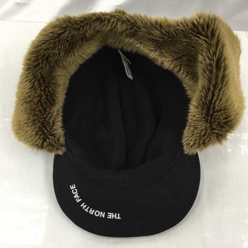ザノースフェイス THE NORTH FACE 帽子 キャップ NN41708 フロンティアキャップ ボアフリース ロゴ、文字 黒 / ブラック /  メンズ USED 古着 中古 10105830