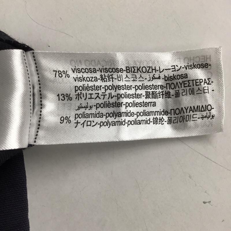 ザラ ZARA パンツ ワークパンツ、ペインターパンツ ワークパンツ ワイドパンツ カジュアルパンツ M 無地 紺 / ネイビー /  レディース USED 古着 中古 10128946