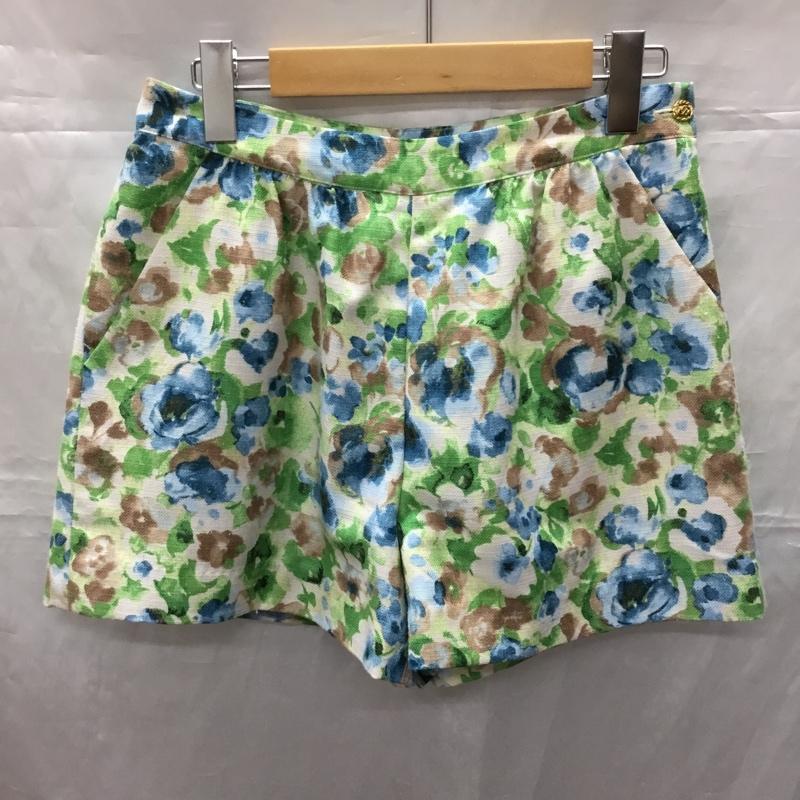ダズリン dazzlin パンツ ショートパンツ ショートパンツ ハーフパンツ カジュアルパンツ 総柄 36 総柄 マルチカラー / マルチカラー /  レディース USED 古着 中古 10114269