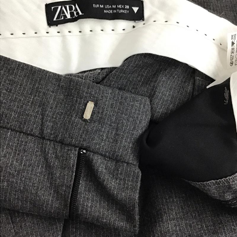 ザラ ZARA パンツ ショートパンツ ハーフパンツ M 無地 灰 / グレー /  レディース USED 古着 中古 10130382