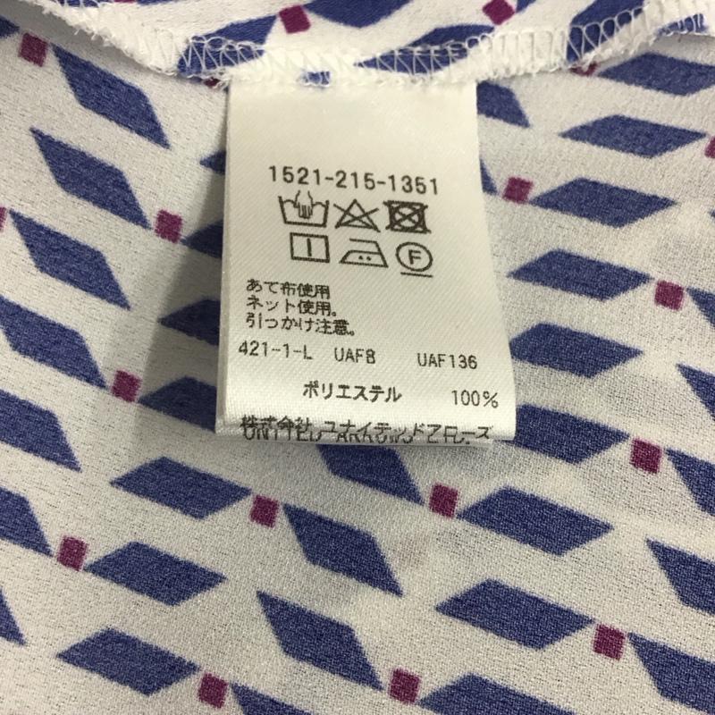 ユナイテッドアローズ UNITED ARROWS シャツ、ブラウス 長袖 総柄 マルチカラー / マルチカラー /  レディース USED 古着 中古 10130836
