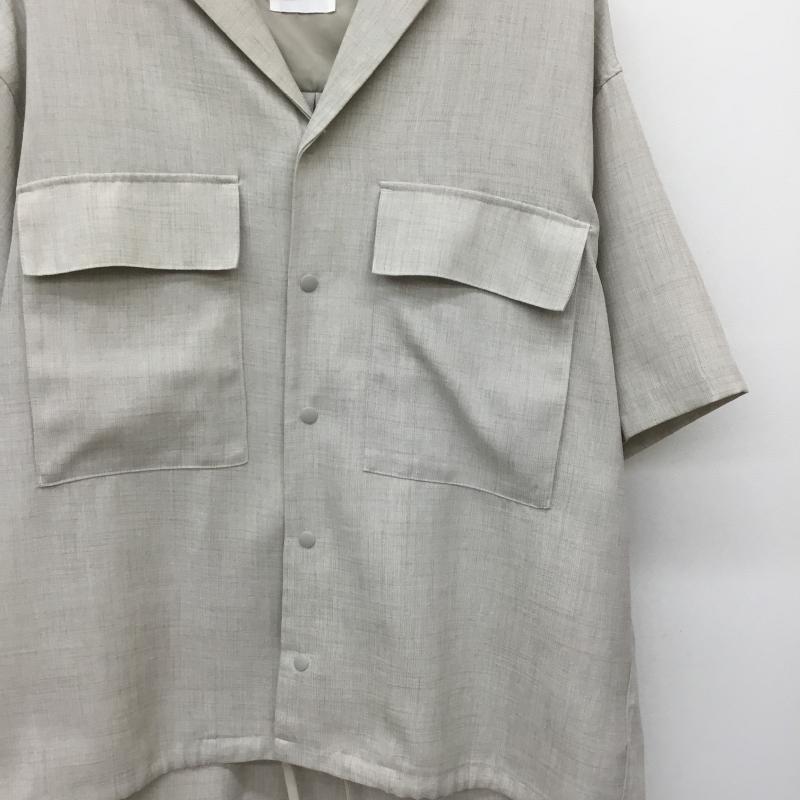 フリークスストア FREAK S STORE シャツ、ブラウス 半袖 S 無地 ベージュ / ベージュ /  メンズ USED 古着 中古 10134385
