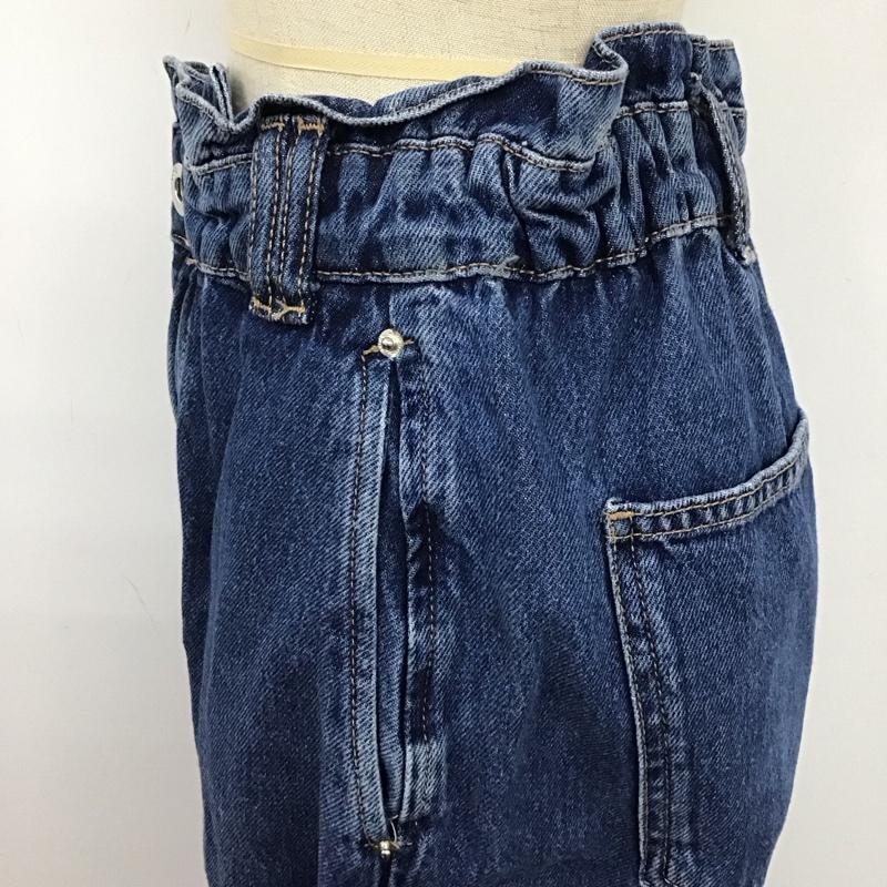 ザラ ZARA パンツ デニム、ジーンズ 5862 152 407 テーパード 無地 青 / ブルー /  レディース USED 古着 中古 10122040