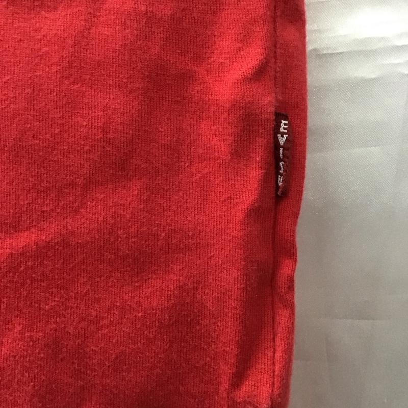 エヴィス EVISU Tシャツ 半袖 120cm キッズ 120cm ワンポイント 赤 / レッド /  ボーイズ USED 古着 中古 10116921