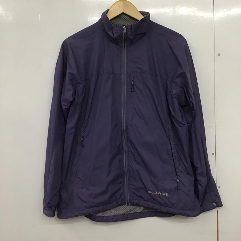 モンベル mont-bell ジャケット、上着 ジャンパー、ブルゾン L 無地 紫 / パープル /  レディース USED 古着 中古 10148542