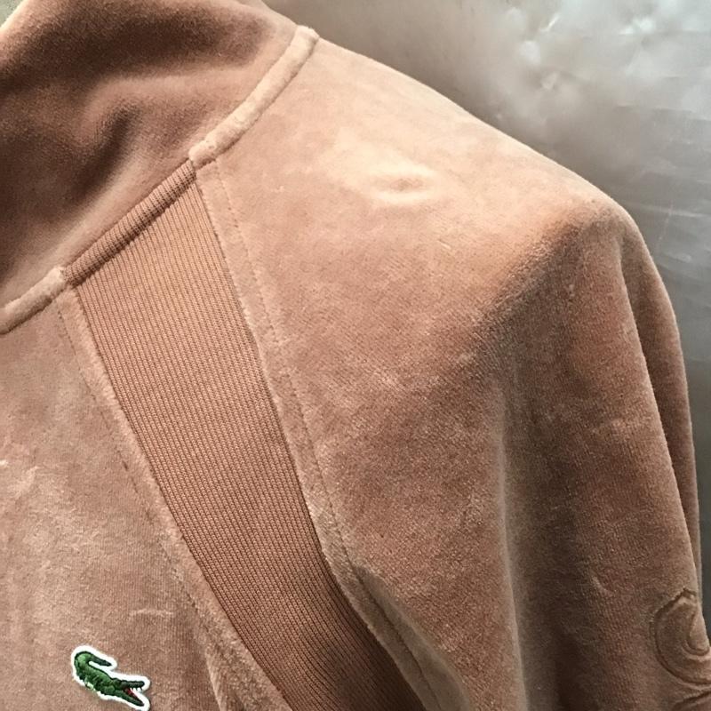 シュプリーム Supreme ジャケット、上着 ジャケット、ブレザー BH8508 Velour Half Zip Track Top 18SS LACOSTE L ワンポイント 桃 / ピンク /  メンズ USED 古着 中古 10122625