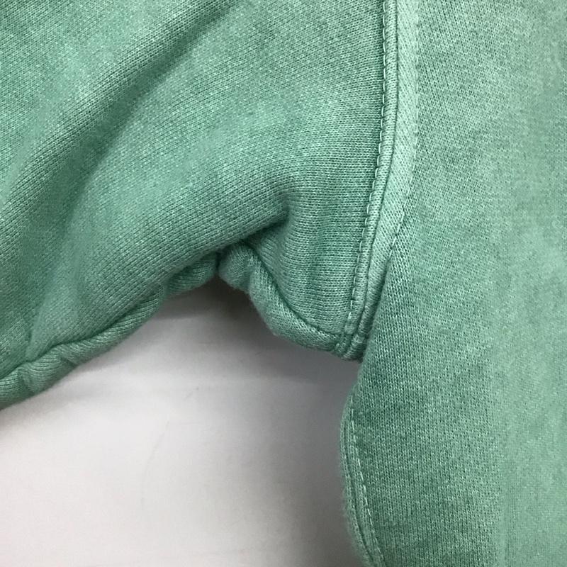 グッドオン Good On トレーナー 長袖 長袖トレーナー スウェット クルーネック プルオーバー L 無地 緑 / グリーン /  メンズ USED 古着 中古 10142400