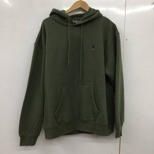 フリークスストア FREAK S STORE パーカー 長袖 Roster Bear フーディー FREE 無地 カーキ / カーキ /  レディース USED 古着 中古 10140624