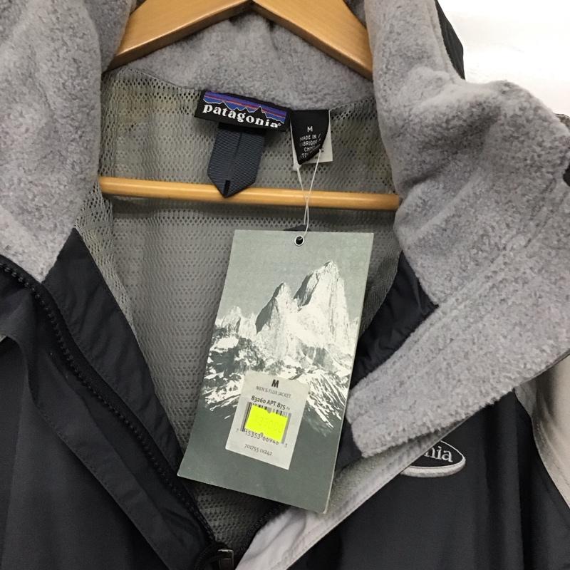 パタゴニア patagonia ジャケット、上着 ジャンパー、ブルゾン ジップアップジャケット 2000年製 lfuxjkt deadstock アウター M ロゴ、文字 灰 / グレー /  メンズ USED 古着 中古 10139696