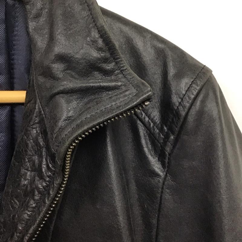 テットオム TETE HOMME ジャケット、上着 ジャケット、ブレザー ジップアップジャケット アウター スタンドカラージャケット 5 無地 ダークグレー / ダークグレー /  メンズ USED 古着 中古 10146059