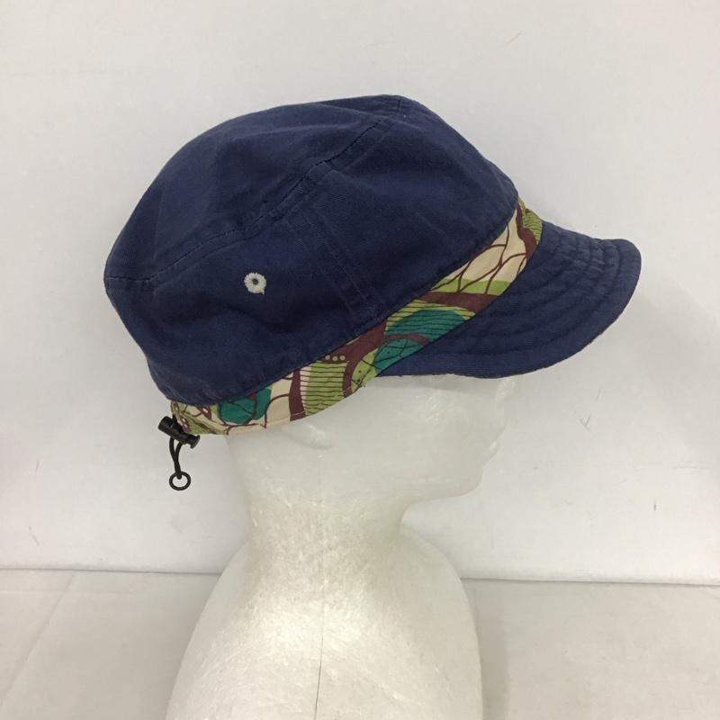チャムス CHUMS 帽子 キャップ 無地 紺 / ネイビー /  メンズ USED 古着 中古 10141150