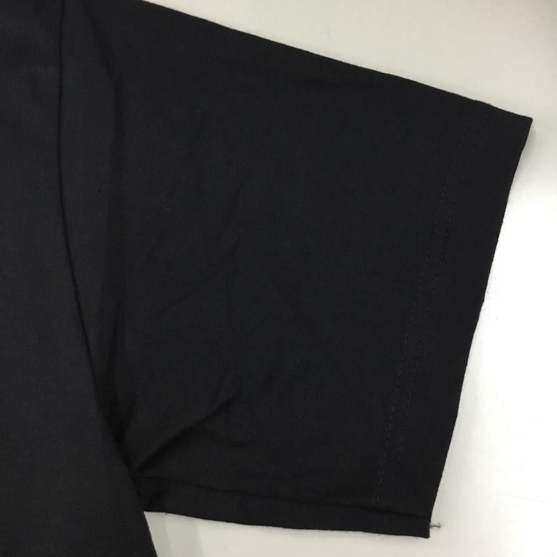 古着 USED Tシャツ 半袖 半袖カットソー プリントTシャツ クルーネックカットソー L プリント 黒 / ブラック /  メンズ USED 古着 中古 10108358