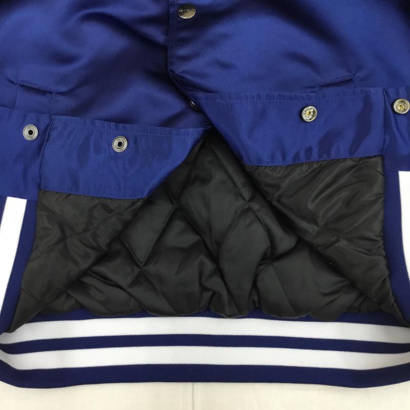 カーハートダブリューアイピー Carhartt WIP ジャケット、上着 ジャンパー、ブルゾン I032993 CLASS OF 89 BOMBER JACKET S ロゴ、文字 青 / ブルー /  メンズ USED 古着 中古 10140258
