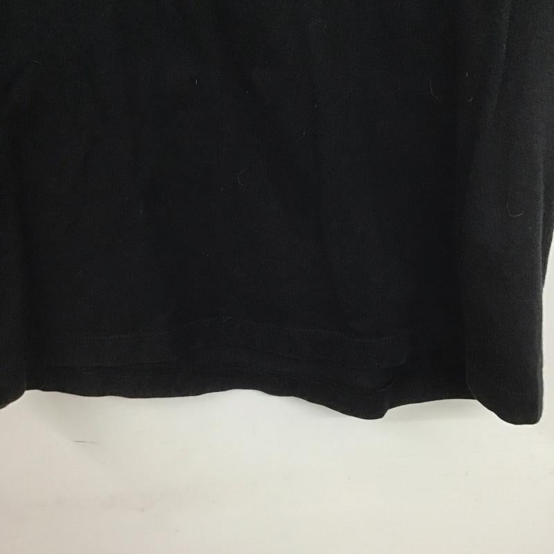 バーバリーブラックレーベル BURBERRY BLACK LABEL Tシャツ 半袖 半袖カットソー プリントTシャツ クルーネックカットソー 2 ロゴ、文字 黒 / ブラック /  メンズ USED 古着 中古 10148254
