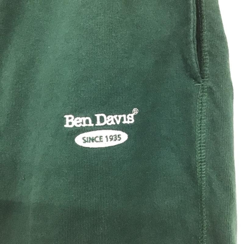 ベンデイビス BEN DAVIS パンツ ショートパンツ ショートパンツ ハーフパンツ カジュアルパンツ S ロゴ、文字 緑 / グリーン /  メンズ USED 古着 中古 10133655