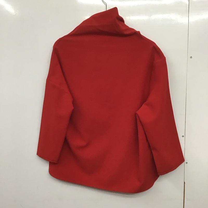 ザラ ZARA カットソー 七分袖 2257 703 601 S 無地 赤 / レッド /  レディース USED 古着 中古 10139242