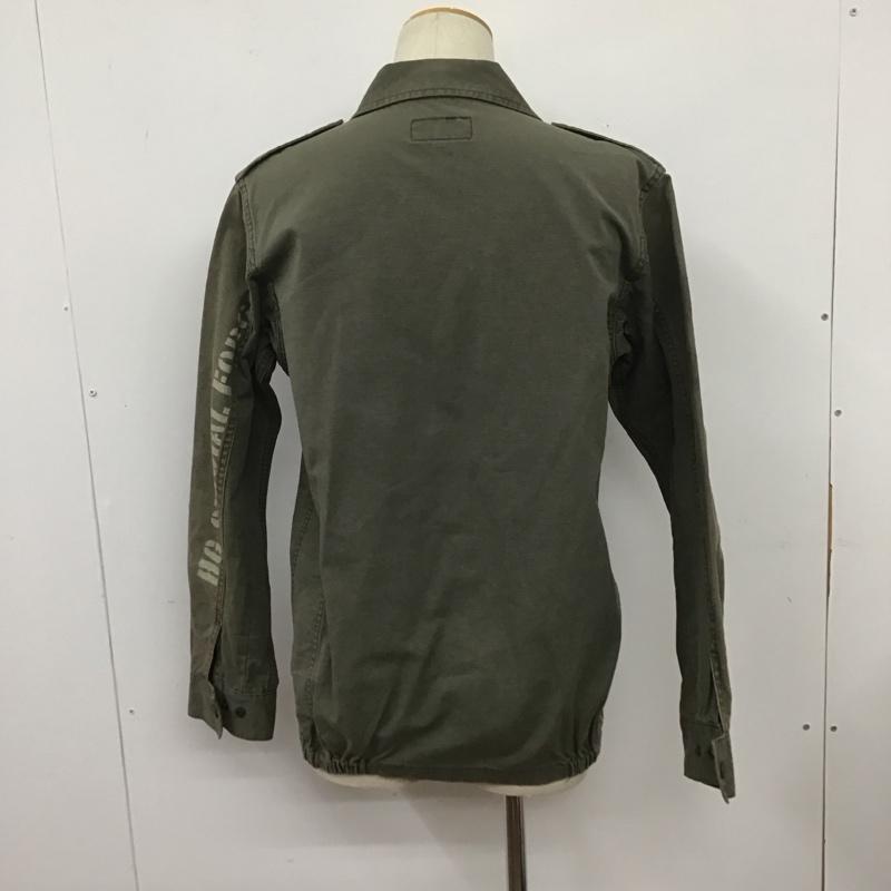ヒステリックグラマー HYSTERIC GLAMOUR ジャケット、上着 ジャケット、ブレザー 長袖ロングジャケット アウター ジップアップジャケット カラージャケット FREE 無地 カーキ / カーキ /  メンズ USED 古着 中古 10106813