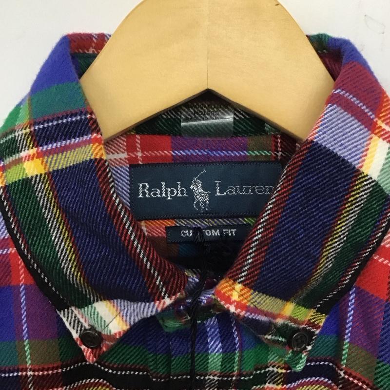 ラルフローレン RALPHLAUREN シャツ、ブラウス 長袖 長袖シャツ チェックシャツ カラーシャツ ボタンダウンシャツ XS チェック マルチカラー / マルチカラー /  メンズ USED 古着 中古 10137720