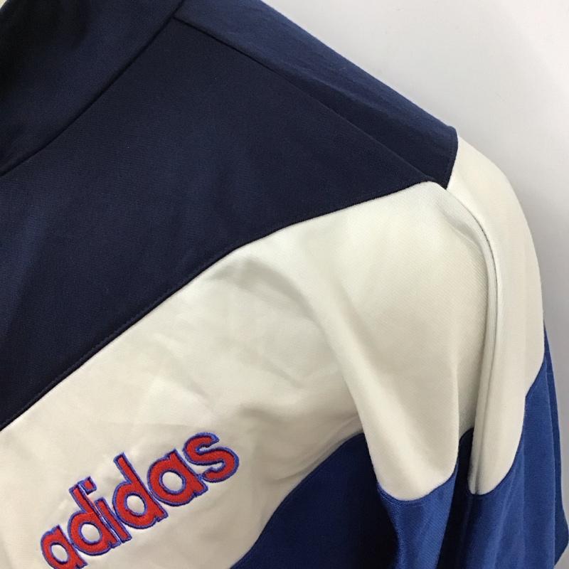 アディダス adidas ジャケット、上着 ジャンパー、ブルゾン ジップアップジャケット ジャンパー 80s カジュアルジャケット ジャージ XXL ロゴ、文字 マルチカラー / マルチカラー /  メンズ USED 古着 中古 10115360