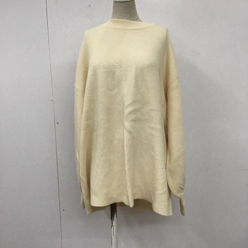 ハレ HARE ニット、セーター 長袖 HAL06168AD FREE 無地 オフホワイト / オフホワイト /  レディース USED 古着 中古 10108237