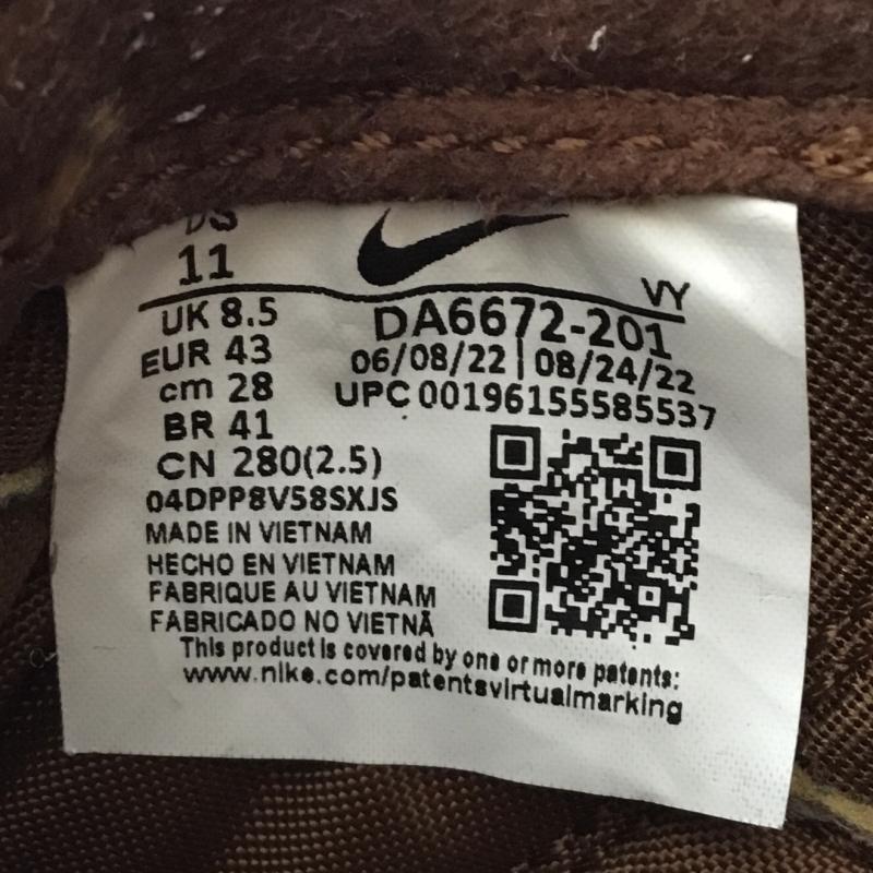 ナイキ NIKE スニーカー スニーカー DA6672-201 Tom Sachs × Nike Craft Women s General Purpose Shoe 28.0cm ロゴ、文字 茶 / ブラウン /  メンズ USED 古着 中古 10144464