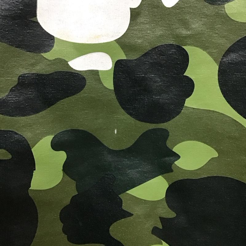 アベイシングエイプ A BATHING APE Tシャツ 半袖 半袖カットソー プリントTシャツ クルーネックカットソー XL プリント 黒 / ブラック /  メンズ USED 古着 中古 10131405