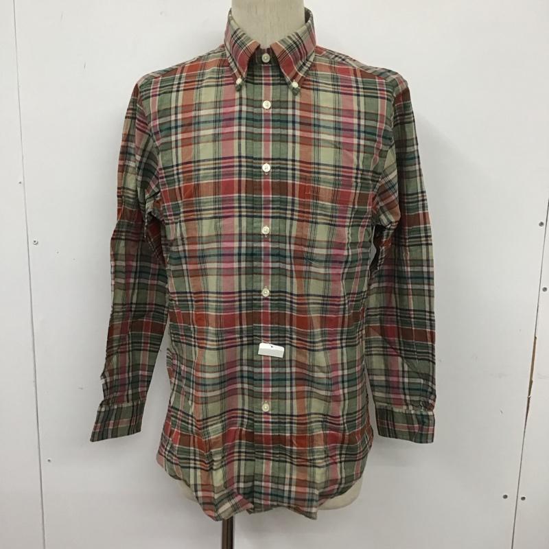ブルックスブラザーズ BROOKS BROTHERS シャツ、ブラウス 長袖 長袖シャツ チェックシャツ カラーシャツ カジュアルシャツ ボタンダウンシャツ S チェック マルチカラー / マルチカラー /  メンズ USED 古着 中古 10111125