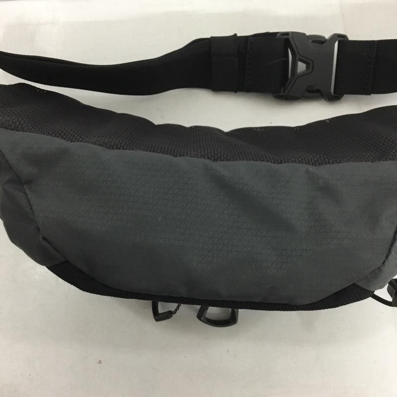 ザノースフェイス THE NORTH FACE ウエストバッグ ウエストバッグ NF0A3S7Z ボディバッグ ロゴ、文字 黒 / ブラック / X 灰 / グレー /  メンズ USED 古着 中古 10142822