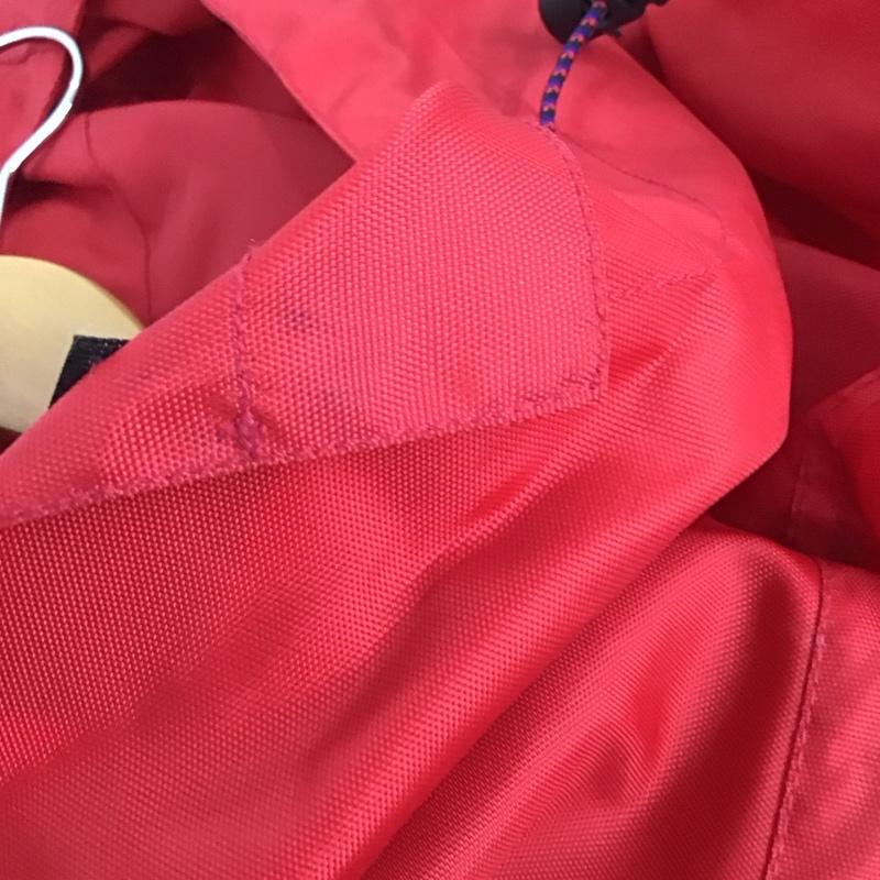 エコーアンリミテッド ECKOUNLTD ジャケット、上着 ジャンパー、ブルゾン プルオーバージャケットパーカー アウター ナイロンジャケット XL ロゴ、文字 赤 / レッド /  メンズ USED 古着 中古 10148363