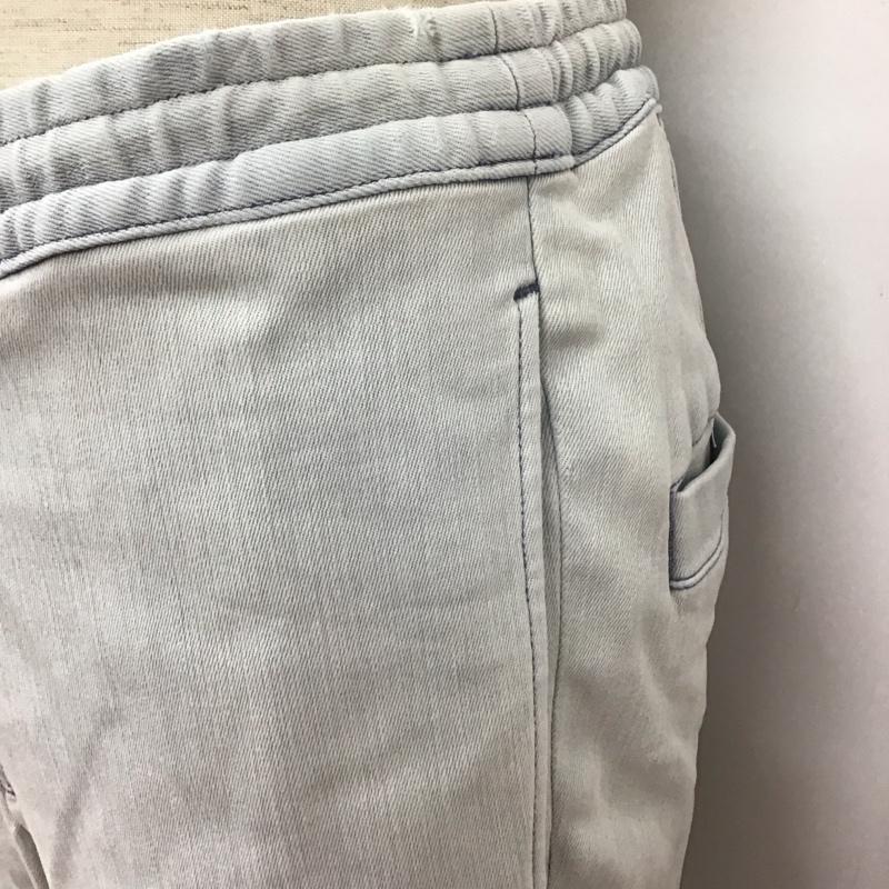 モンキータイム MONKEY TIME パンツ デニム、ジーンズ 8314-173-0202 ストレッチバイカーデニムジョガーパンツ スリムパンツ L 無地 水色 / ライトブルー /  メンズ USED 古着 中古 10109830