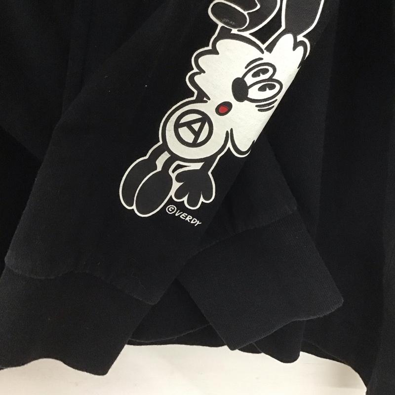 ヒューマンメード HUMAN MADE カットソー 長袖 M プリント 黒 / ブラック /  メンズ USED 古着 中古 10149154