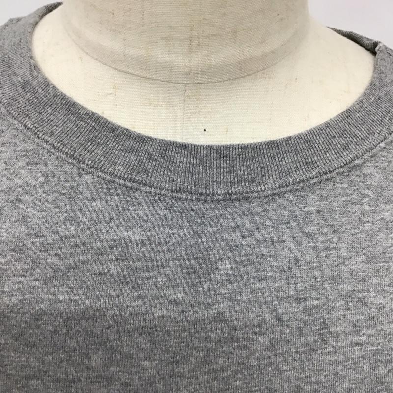 アヴィレックス AVIREX トレーナー 長袖 6193586 スウェット 裏起毛 XL ロゴ、文字 灰 / グレー /  メンズ USED 古着 中古 10121295