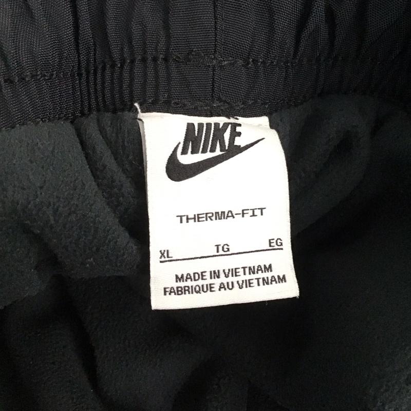 ナイキ NIKE パンツ ワークパンツ、ペインターパンツ fb8617-010 ウィンターウーブンパンツ ワイドパンツ スポーツウェア XL ロゴ、文字 黒 / ブラック /  メンズ USED 古着 中古 10142342