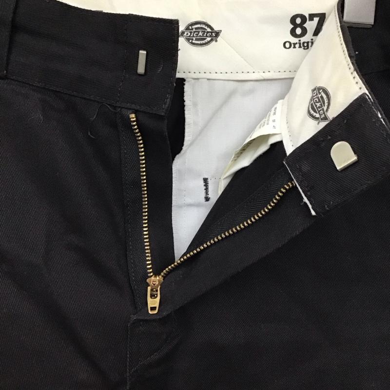 ディッキーズ Dickies パンツ ワークパンツ、ペインターパンツ ワークパンツ ワイドパンツ カジュアルパンツ 28インチ 無地 黒 / ブラック /  メンズ USED 古着 中古 10124645