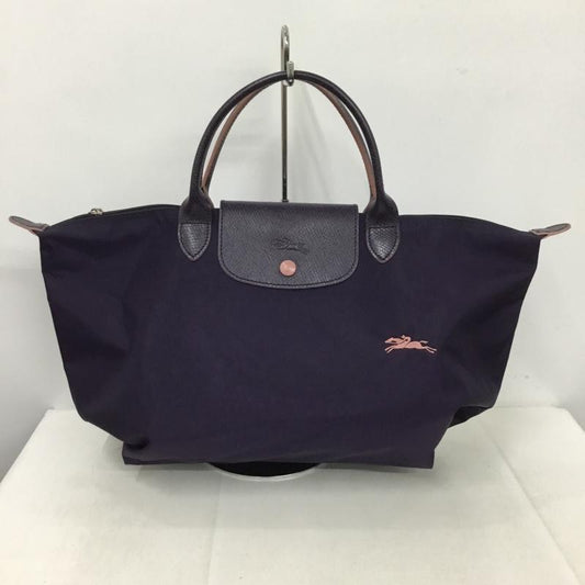 ロンシャン LONGCHAMP トートバッグ トートバッグ 折り畳み ワンポイント 紫 / パープル /  レディース USED 古着 中古 10137431