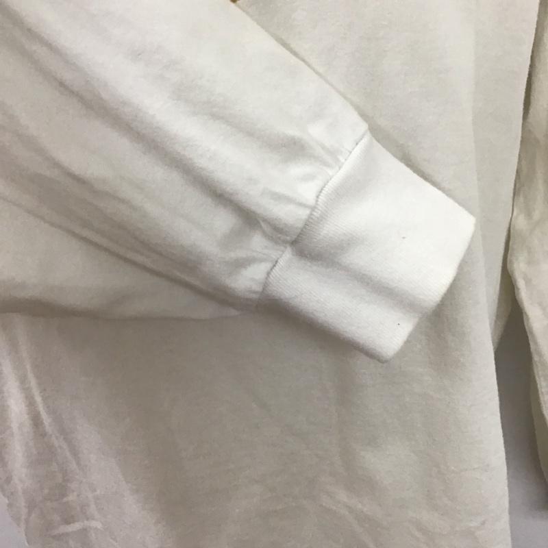 エクストララージ XLARGE カットソー 長袖 長袖カットソー クルーネックカットソー プリントカットソー XL ロゴ、文字 白 / ホワイト /  メンズ USED 古着 中古 10126633